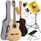 Pyle 39'' Inch 6-String Classical Guitar - Guitar with Digital Tuner & Accessory Kit (Nature color, gloss PGACLS150 - alternate 1